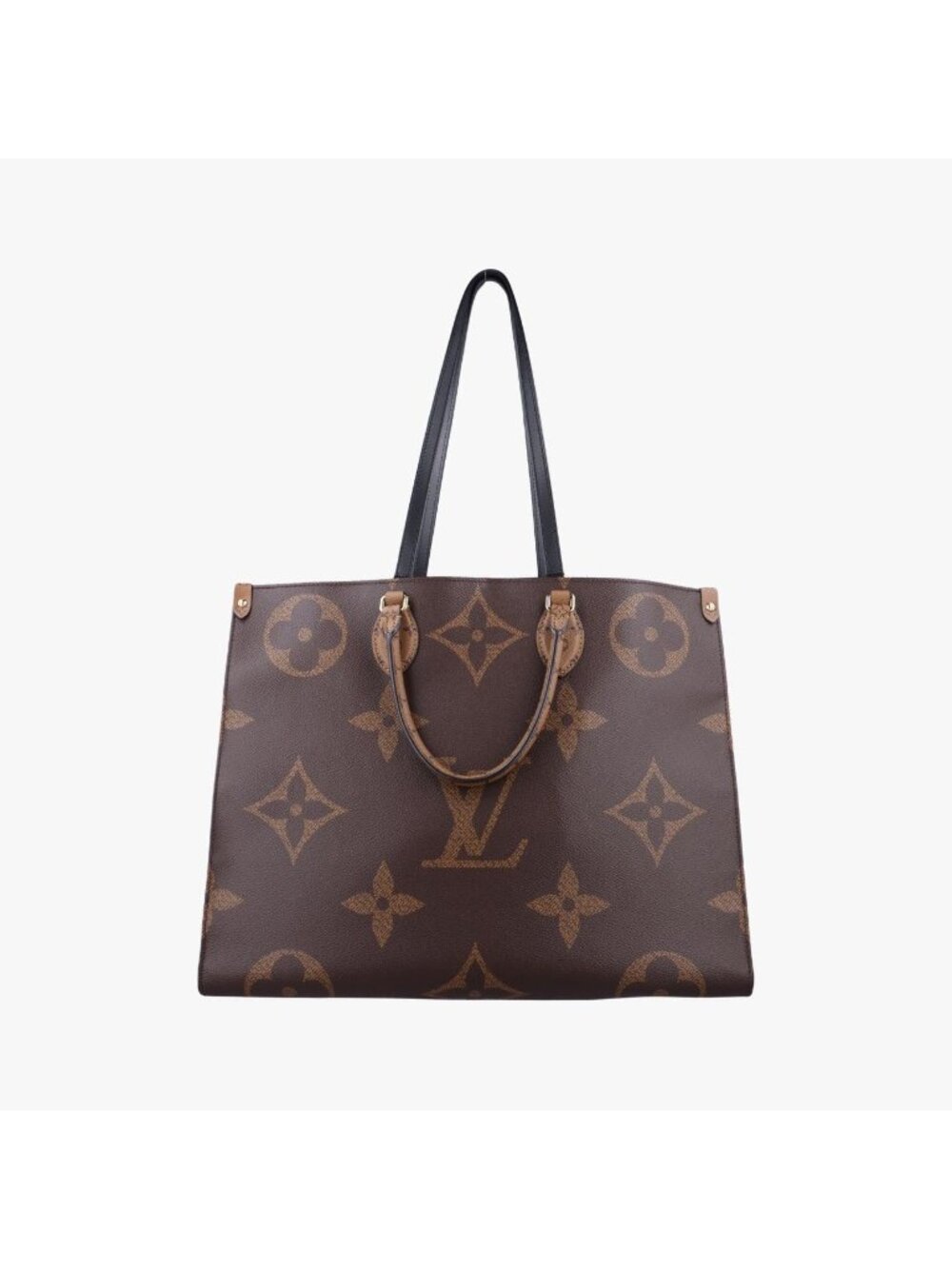 Louis Vuitton On The Go GM Monogram Brown Canvas Tote Bag